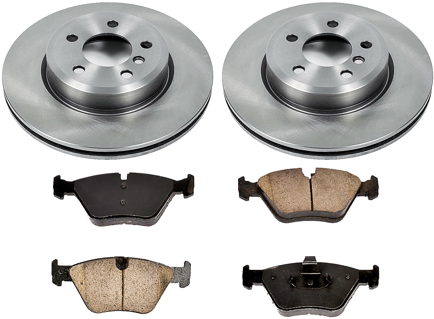 K5298 Powerstop Brake Disc and Pad Kits 2-Wheel Set Front New for E83 X3 Series
