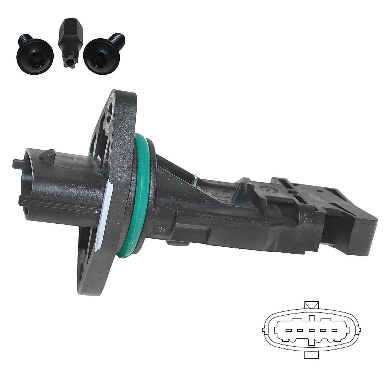 2009 Volvo S60 Mass Air Flow Sensors from 31