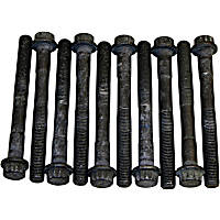 016-1020 OE Replacement Series Cylinder Head Bolt, Set of 10