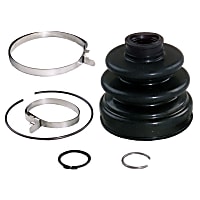 103-2525 CV Boot - Black, Direct Fit, Kit