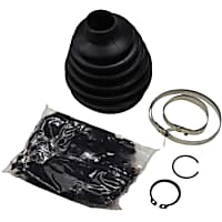 103-2882 OE Replacement Series CV Boot - Black, Direct Fit, Kit