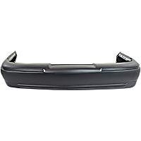 Rear Primed Bumper Cover, With Molding Holes