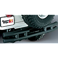 11571.03 Rear Bumper, Powdercoated Textured Black