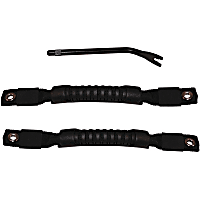 11826.01 Door Pull Strap - Black, Nylon, Direct Fit