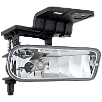 Front, Passenger Side Fog Light, With Bulb(s), Halogen, With Mounting Bracket, CAPA CERTIFIED