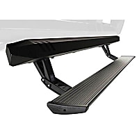 77158-01A PowerStep XL Series Running Boards - Powdercoated Black, Set of 2