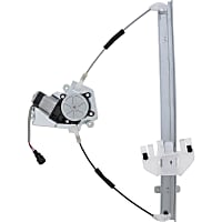 WL41027 Front, Driver Side Window Motor, New, OE Replacement Series