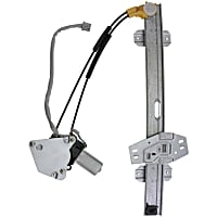 WL41715 Front, Driver Side Window Motor, New, OE Replacement Series