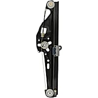 WR40076 Rear, Driver Side OE Replacement Series Power Window Regulator, Without Motor