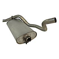 5096297AA Muffler & Tailpipe - Made of Aluminized Steel