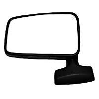 55024249 Driver Side Mirror, Manual Adjust, Non-Heated, Non-Folding, Black, No Signal Light, No Memory, No Puddle Light, No Auto-Dimming, No Blind Spot Feature
