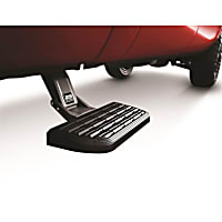 75400-01A Side Steps - Powdercoated Black, Aluminum, Side Mount, Direct Fit, Sold individually