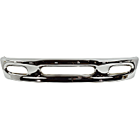 Front Bumper, Chrome, Without Mounting Brackets