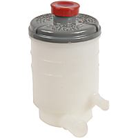 3R-205 New Series Power Steering Reservoir - White, Direct Fit, Sold individually