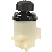 3R-325 Power Steering Reservoir - White, Direct Fit, Sold individually