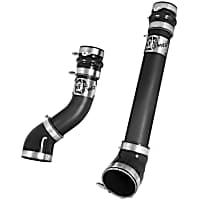 46-20064-B Power BladeRunner Series Intercooler Hose - Powdercoated Black, Aluminum, Direct Fit, Kit