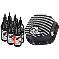 46-70022-WL Power Pro Series Differential Cover - Powdercoated Black, Aluminum, Direct Fit, Sold individually