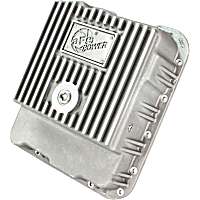 46-70240 Transmission Pan - Natural, Aluminum, Deep, Direct Fit, Sold Individually