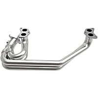48-36803 Headers Long Tube, Brushed, Made of Stainless Steel