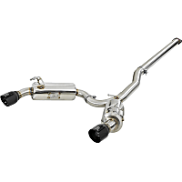 49-36701-B Power Takeda Series - 2008-2015 Mitsubishi Lancer Cat-Back Exhaust System - Made of Stainless Steel