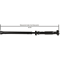 65-7048 Rear Driveshaft,, 54.84 in. Length, Reman Series