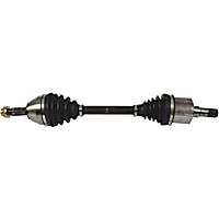 66-9752 Front, Driver Side Axle Assembly - New Sold Individually, 1.6L, 4Cyl