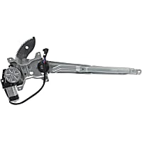 82-1103QR Front, Driver Side New Series Power Window Regulator, With Motor