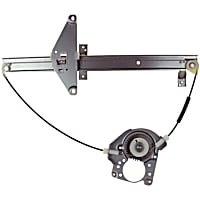 82-1344A Front, Passenger Side OE Replacement Series Power Window Regulator, Without Motor