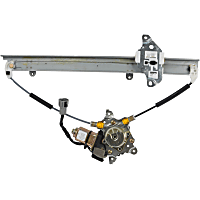 82-1365AR Front, Driver Side Power Window Regulator, With Motor