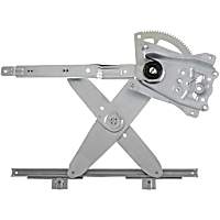 82-158C Front, Passenger Side OE Replacement Series Power Window Regulator, Without Motor