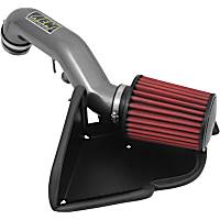 21-802C Cold Air Intake, Synthetic, Dry, Aluminum, Gray, Assembly