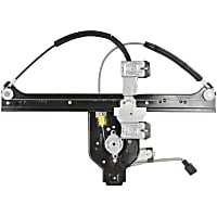 82-188AR Rear, Passenger Side New Series Power Window Regulator, With Motor