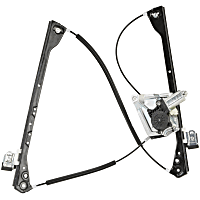 82-192AR Front, Passenger Side New Series Power Window Regulator, With Motor