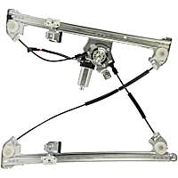 82-3040AR Front, Driver Side New Series Power Window Regulator, With Motor
