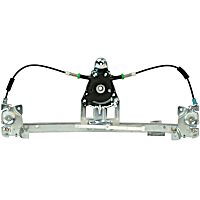82-3401A Rear, Driver Side New Series Power Window Regulator, Without Motor