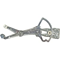 82-3417B Front, Passenger Side New Series Power Window Regulator, Without Motor