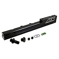 25-103BK Fuel Rail - Anodized Black, Aluminum, Direct Fit, Sold individually