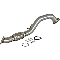48-36605 Down Pipe - Natural, Stainless Steel, Direct Fit, Sold individually