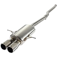 49-36318 Power Machforce XP Series - 2007-2015 Mini Cooper Cat-Back Exhaust System - Made of Stainless Steel
