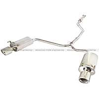 49-36605 Power Machforce XP Series - 2013-2017 Honda Accord Cat-Back Exhaust System - Made of Stainless Steel