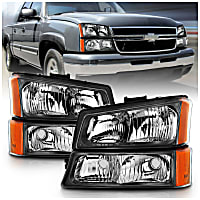 111452 Driver and Passenger Side Headlight