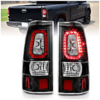 311324 Driver and Passenger Side LED Tail Light, With bulb(s)