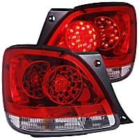 321101 Driver and Passenger Side LED Tail Light, With bulb(s)