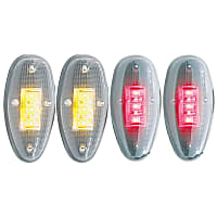 861081 Rear, Driver and Passenger Side Side Marker With bulb(s)