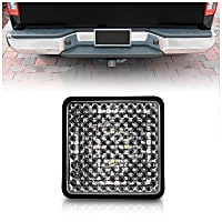 861173 LED Offroad Light - Clear Lens; Black Interior, Universal, Sold individually
