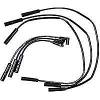 9066CK Extreme 9000 Ceramic Boot Series Spark Plug Wire, Set of 6