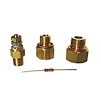 5284 Gauge Install Kit For Ls Engines, Incl. Fittings, Short Temp Sensor, Manual