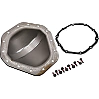12479379 Differential Cover - Silver, Steel, Direct Fit, Sold individually