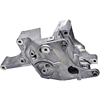 12626078 Alternator Bracket - Black, Aluminum, Direct Fit, Sold individually