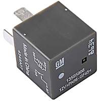 13595908 Direct Fit Rear Window Defroster Relay, Sold Individually